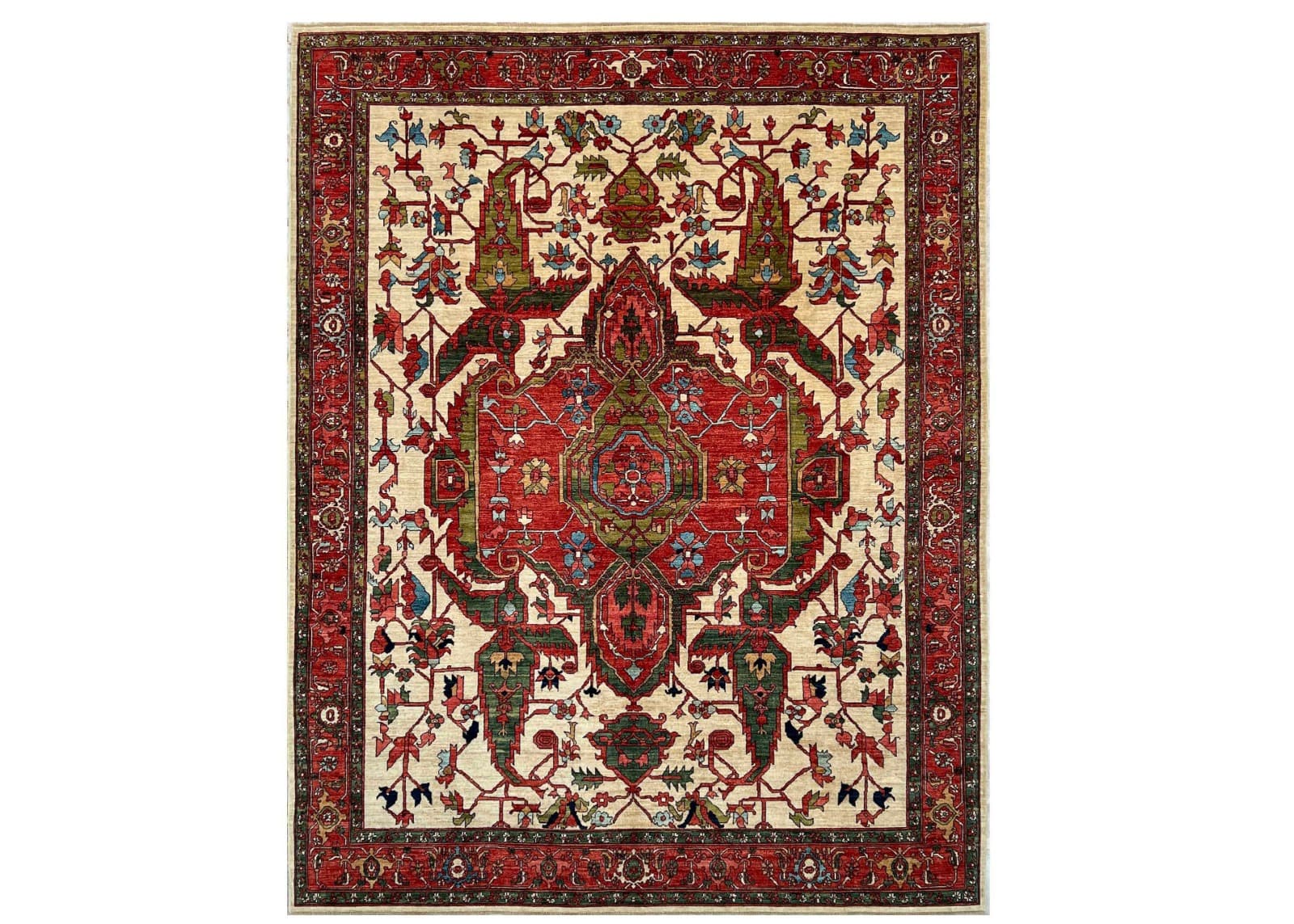 Handwoven rug detail